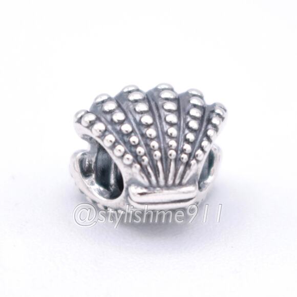 Authentic PANDORA One of a Kind Shell Charm - 791134P - Picture 9 of 12